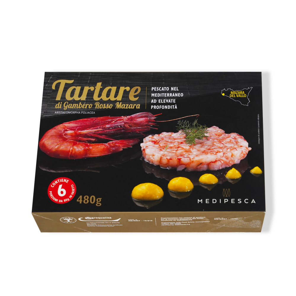 Tartare di Gambero Rosso del...