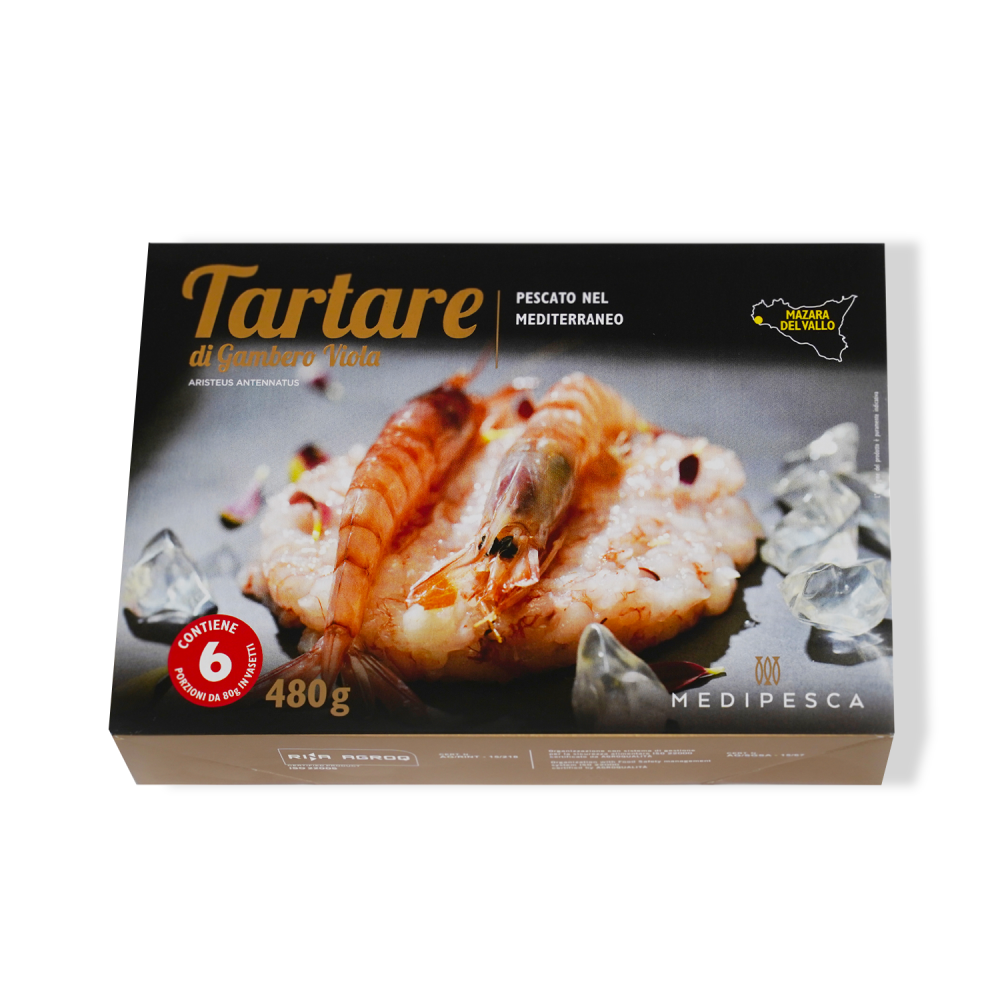 Tartare di Gambero Viola del...