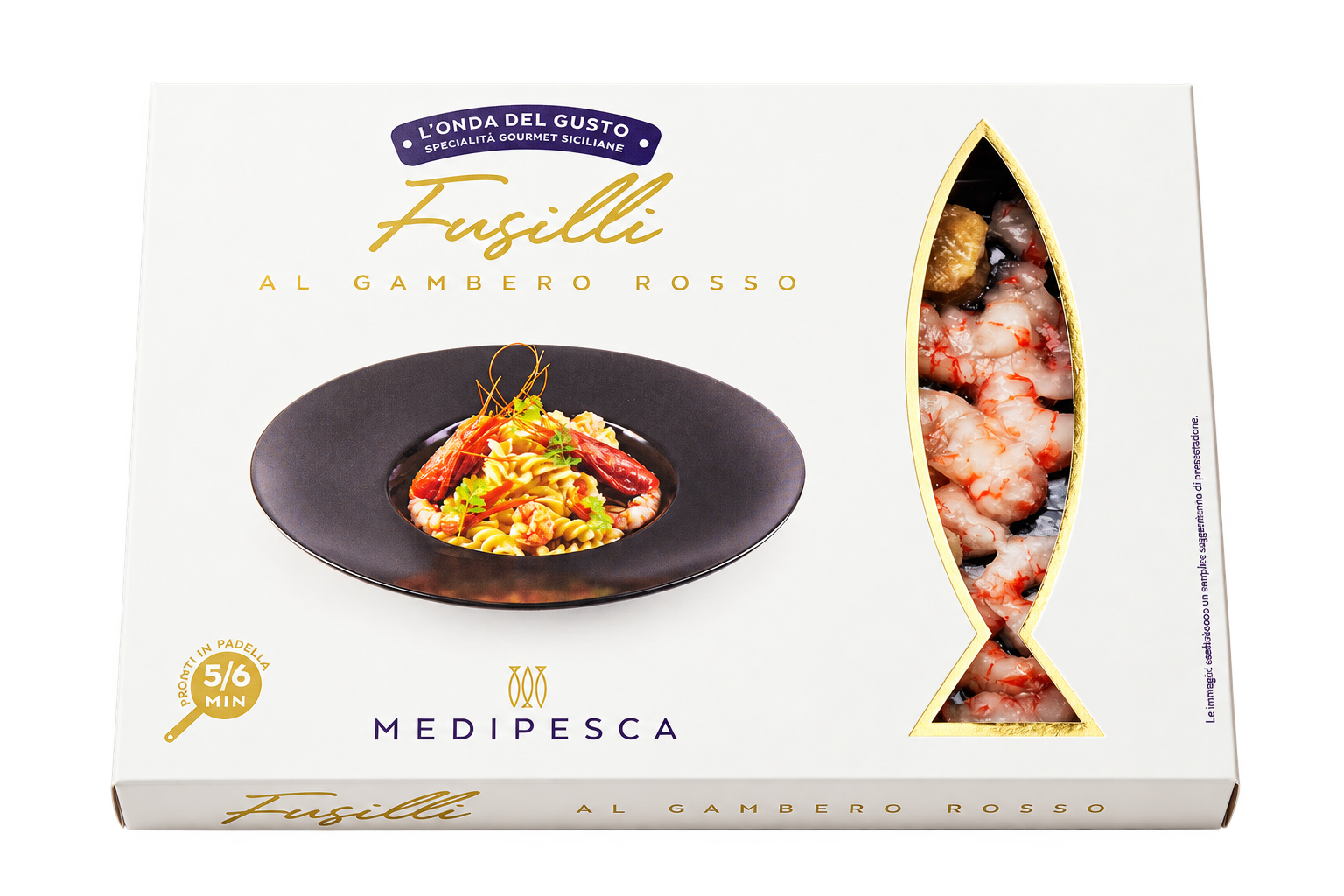Fusilli al gambero rosso