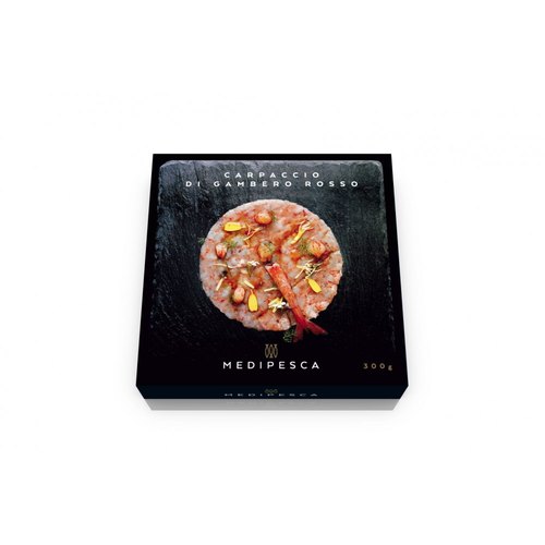 Red prawn carpaccio - 300g